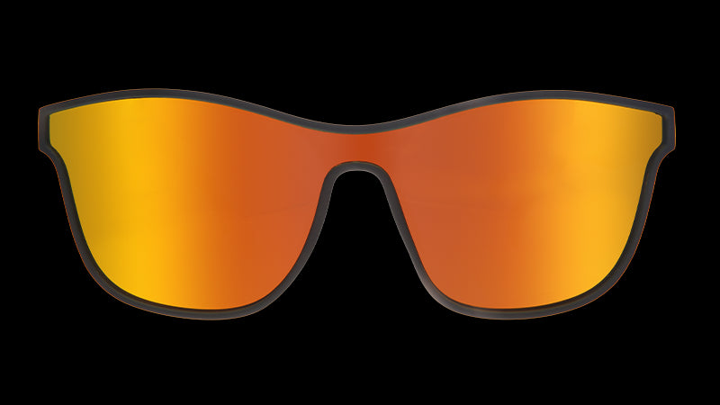 From Zero to Blitzed |gafas de sol negras de estilo futurista con lentes ámbar | gafas de sol goodr