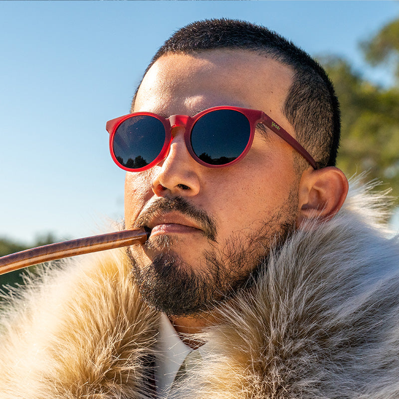 Llevo gafas de sol Burgundy?-Circle Gs-GOLF goodr-4-goodr